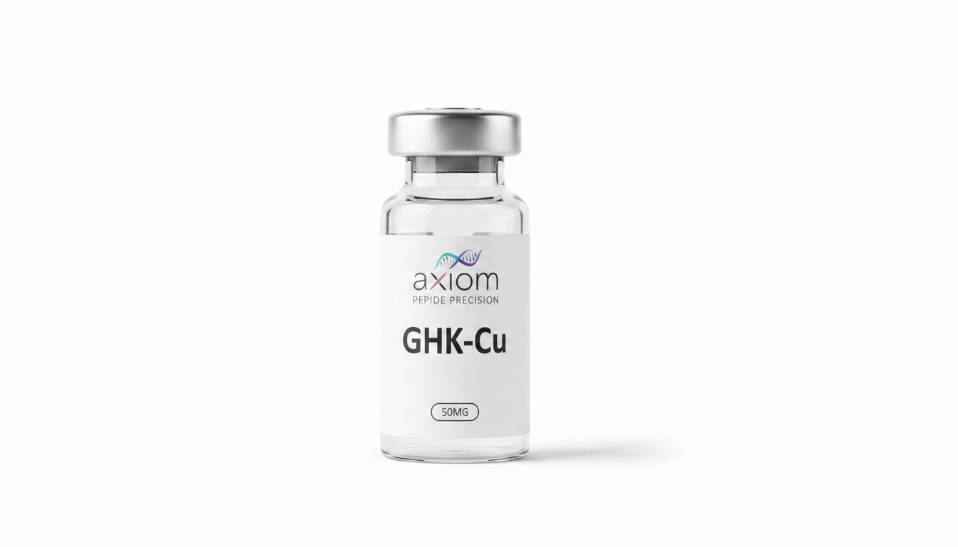 GHK-Cu research peptide vial