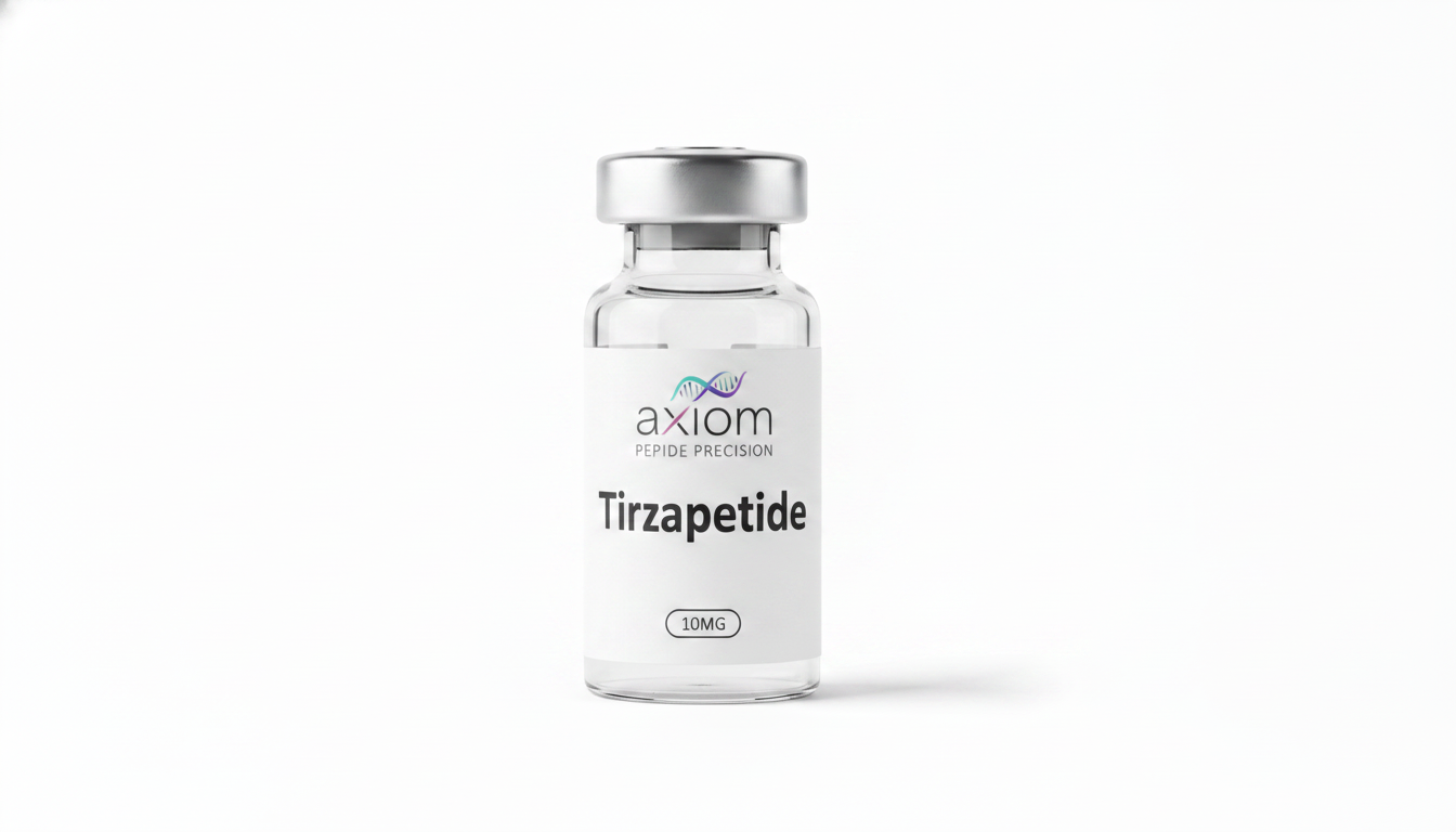 Tirzepatide research peptide vial